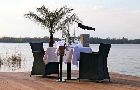 Das Restaurant direkt am See in Bad Zwischenahn.