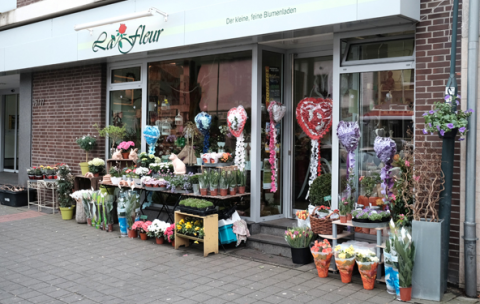 Das Floristikfachgeschäft La fleur Brodmühler in Aachen in Aachen