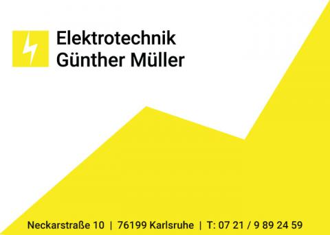 Elektrotechnik Günther Müller in Karlsruhe in Karlsruhe