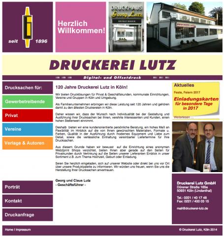 Druckerei Lutz GmbH - Druckerei in Köln in Köln