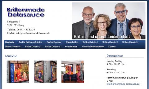 Brillenmode Delasauce - Optiker in Weilburg in Weilburg