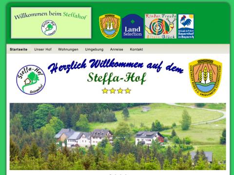 Urlaub auf dem Bauernhof Steffahof -  in Wilhelmsthal in Wilhelmsthal