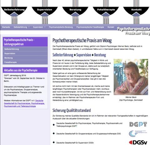 Privatpraxis für Psychotherapie, Supervision - Psychotherapie in Darmstadt in Darmstadt