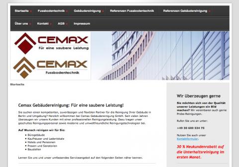 CEMAX Gebäudereinigung GmbH - Gebäudereinigung in Berlin in Berlin