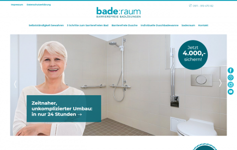 Dusche statt Wanne – ästhetische Duschlösungen in Nürnberg