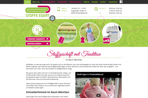 Stoffe Egert -  in Fürstenfeldbruck in Fürstenfeldbruck