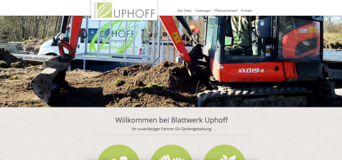 Blattwerk Uphoff Gartengestaltung - Gartenlandschaftsbau in Schöppingen in Schöppingen