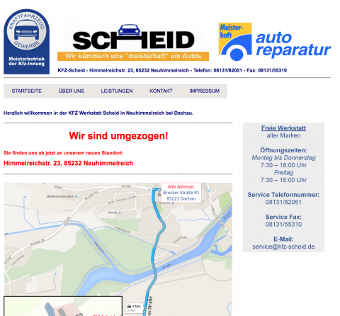 Auto Scheid - Autoreparatur-Werkstatt in Bergkirchen in Bergkirchen