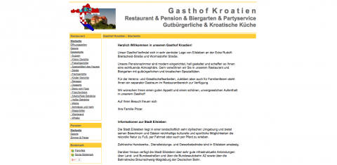 Gasthof Kroatien - Hotel in Eilsleben in Eilsleben