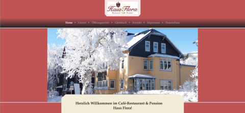 Restaurant-Cafe-Pension Haus Flora - Restaurant in Oberhof in Oberhof