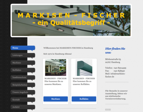Markisen - Rollläden Fischer -  in Hamburg in Hamburg