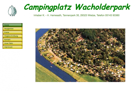 Campingplatz Wacholderpark - Camping in Wietze in Wietze