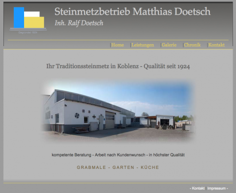 Steinmetzbetrieb Matthias Doetsch - Steinmetz in Koblenz in Koblenz
