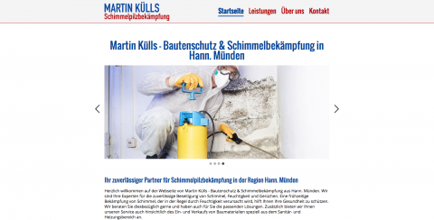Martin Külls – Bautenschutz & Schimmelbekämpfung in Hann. Münden in Hann. Münden