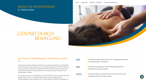 Manuelle Therapie in Mannheim: Praxis für Physiotherapie Ahmad EL Menschawi in Mannheim