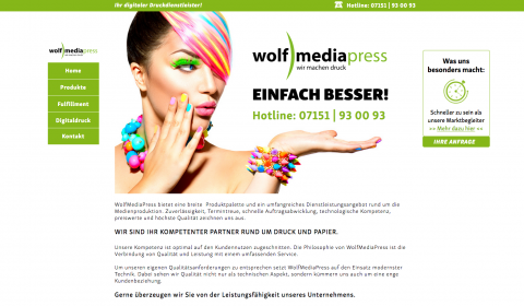 Hochwertige Druckerei – WolfMediaPress in Korb in Korb