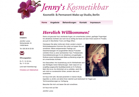 Jenny´s Kosmetikbar -  in Berlin in Berlin