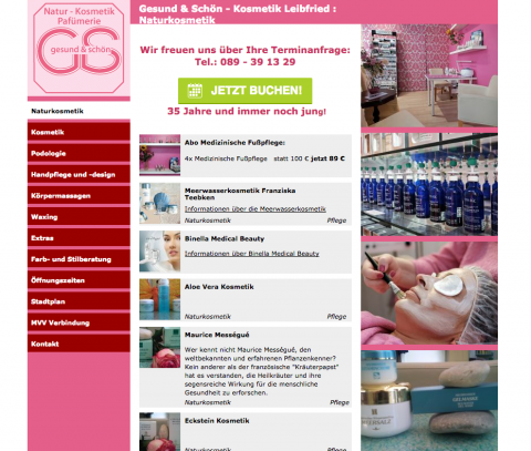 Praxis für Naturkosmetik -  in München in München