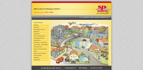 Werbewirksame Fahrzeugbeschriftung mit sp-werbung in Bremen in Bremen