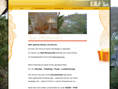 Ferienwohnung Heinrichs - Ferienwohnung in Bad Münstereifel in Bad Münstereifel
