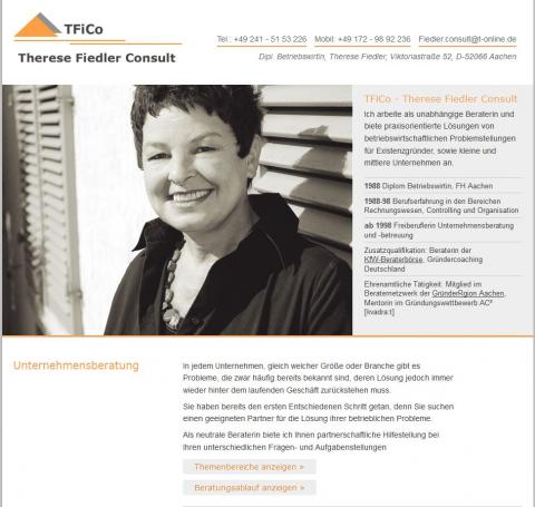 Unternehmensberatung: TFiCo - Therese Fiedler Consult in Aachen in Aachen