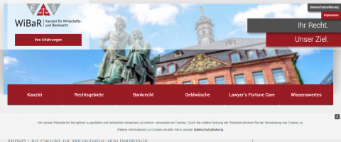 WiBaR in Frankfurt: Ihre Fachanwälte für Kreditrecht in Hanau