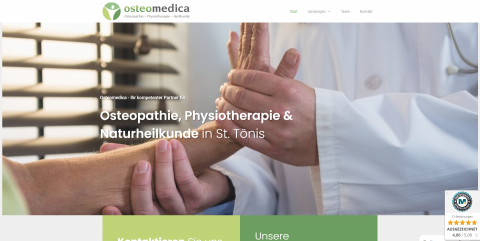Osteopathie in Tönisvorst: Ihr Schlüssel zu ganzheitlichem Wohlbefinden bei Osteomedica in Tönisvorst