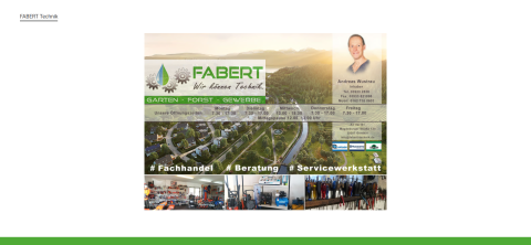 Fabert Kommunal- und Gartentechnik – Ihr Partner für Garten, Forst und Gewerbe in Genthin