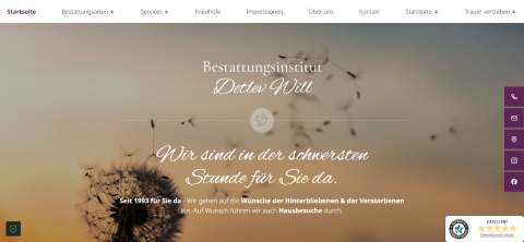 Webseite von: Persönlich Abschied nehmen im Elbe-Elster-Kreis Persönlich Abschied nehmen im Elbe-Elster-Kreis in Herzberg