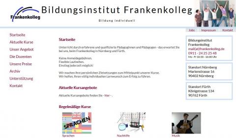 Sprach- und Nachhilfeunterricht am Frankenkolleg in Nürnberg und Fürth in Nürnberg