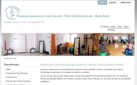 Physiotherapiezentren Victor Gieseler – Silvia Schlicht-Gieseler – Maike Boell in Kamp-Lintfort in Kamp-Lintfort