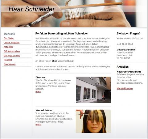 Friseursalon Haar Schneider in Eitorf in Eitorf