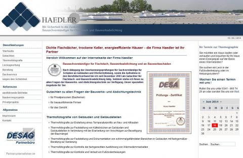 Bausachverständige für Flachdach- und Bauwerksabdichtung Haedler in Leipzig in Leipzig 