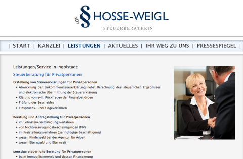 Steuerbüro Hosse-Weigl in Ingolstadt in Ingolstadt