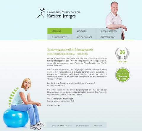 Praxis für Physiotherapie Karsten Jentges in Krefeld in Krefeld