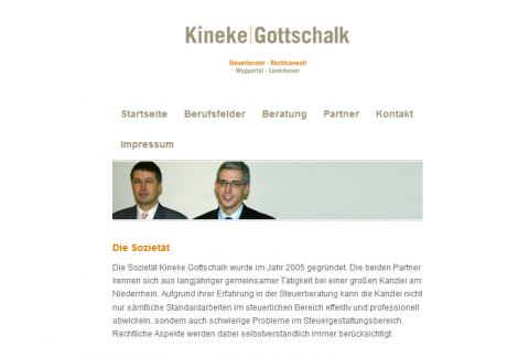 Steuerberater und Rechtsanwalt in Wuppertal und Leverkusen: Kineke Gottschalk StB/RA GbR in Wuppertal