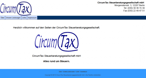 CircumTax Steuerberatergesellschaft mbH, Steuerberater in Berlin in Berlin