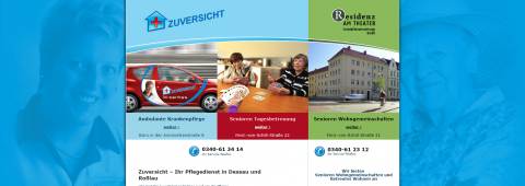 Zuversicht – Der verlässliche ambulante Pflegedienst in Dessau-Roßlau in Dessau