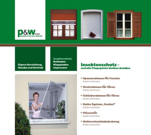 P&W GmbH in Duisburg: Insektenschutz, Rollladen und mehr in Duisburg