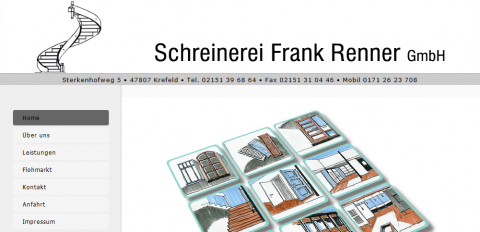 Schreinerei Frank Renner GmbH im Raum Düsseldorf in Krefeld
