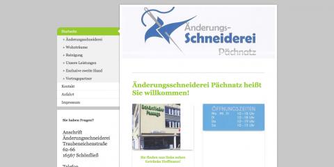 Änderungsschneiderei Pächnatz in Schönfließ in Pächnatz