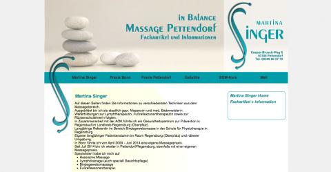 Massage in Regensburg: Massagepraxis Martina Singer in Pettendorf