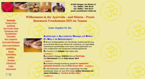 Praxis für Ayurveda & Yoga Rosemarie Freudemann - Heilpraktiker in Usingen in Usingen