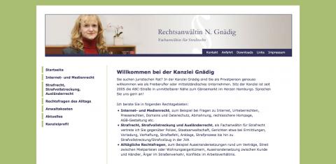  Unterstützung bei Strafrecht und Internetrecht in Hamburg: Kanzlei N. Gnädig in Hamburg
