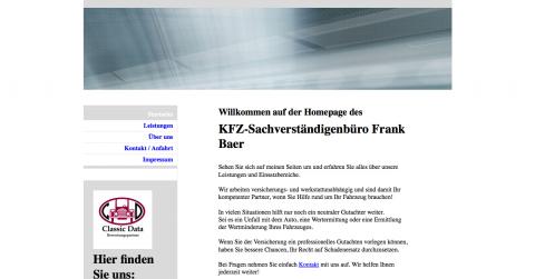 KFZ-Sachverständigenbüro in Berlin: Frank Baer in Berlin