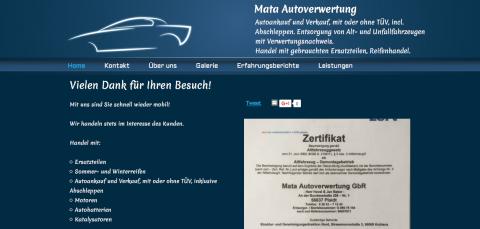 tellen gracht Verrast Mata Autoverwertung GbR - in Plaidt | dsa business - Ein Portal von dsa  Marketing - Suchen und Finden