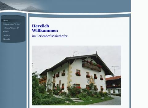 Ferienhof Maierhofer Inh. Theresia Ranner - Ferienwohnung in Bad Aibling in Bad Aibling
