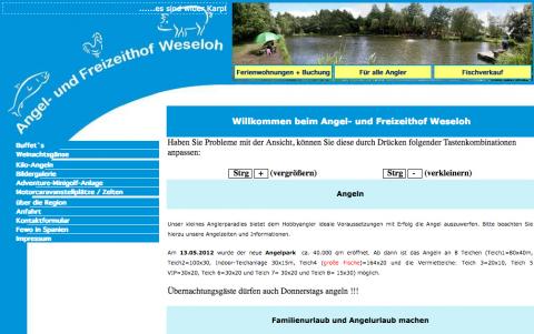Angel- und Freizeithof Weseloh -  in Bruchhausen-Vilsen in Bruchhausen-Vilsen