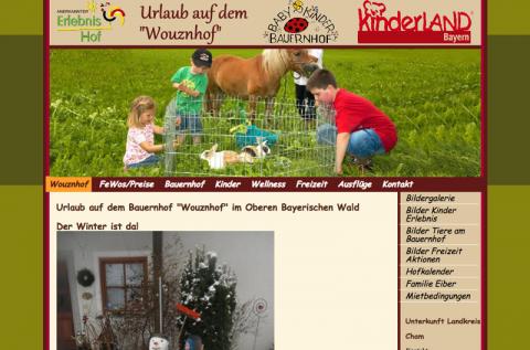 Familienbauernhof Wouznhof - Ferienwohnung in Waldmünchen in Waldmünchen