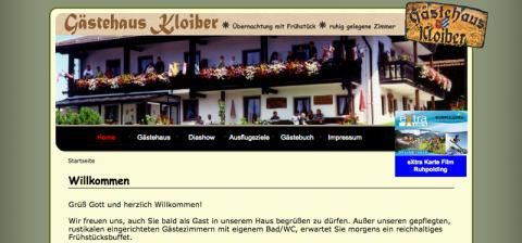 Gästehaus Kloiber - Ferienwohnung in Ruhpolding in Ruhpolding